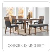 COS-ZEKI DINING SET